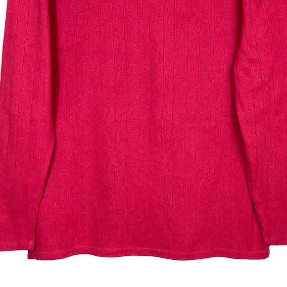 Old Navy Pointelle Ribbed Scoop Neck Top Love Song Women’s Large - Picture 7 of 11